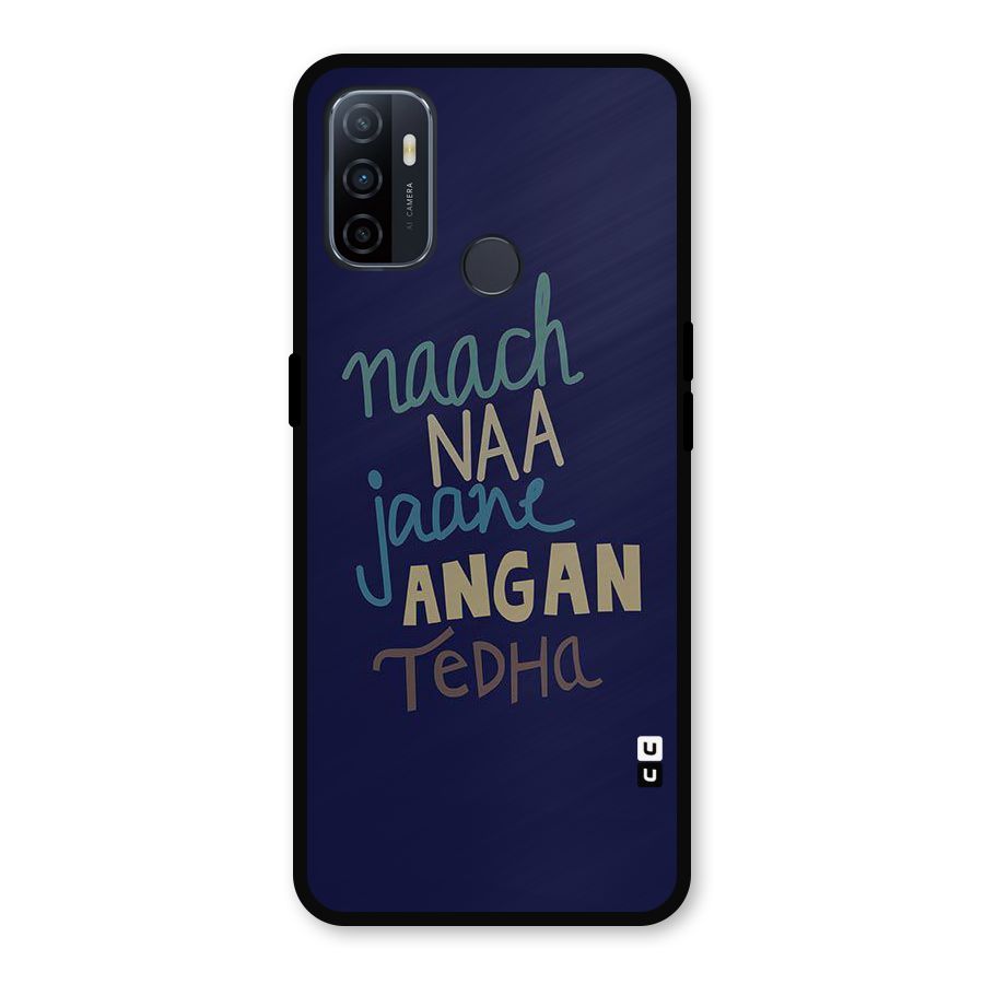 Dance Words Metal Back Case for Oppo A53