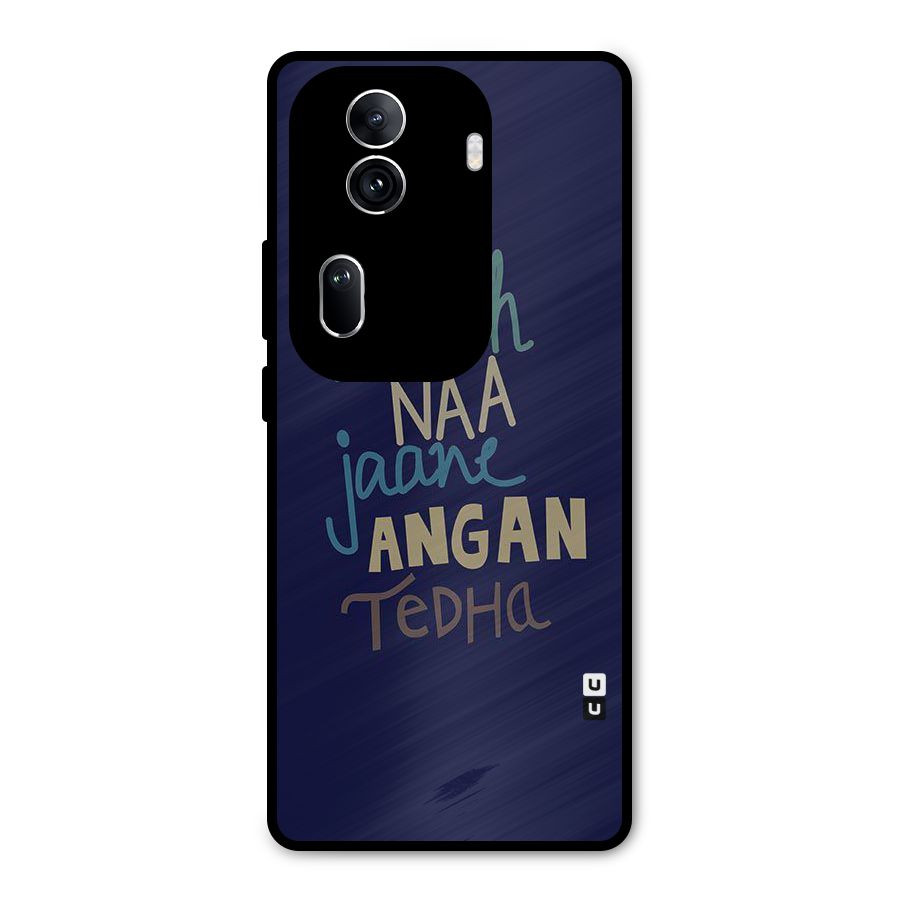Dance Words Metal Back Case for Oppo Reno11 Pro 5G