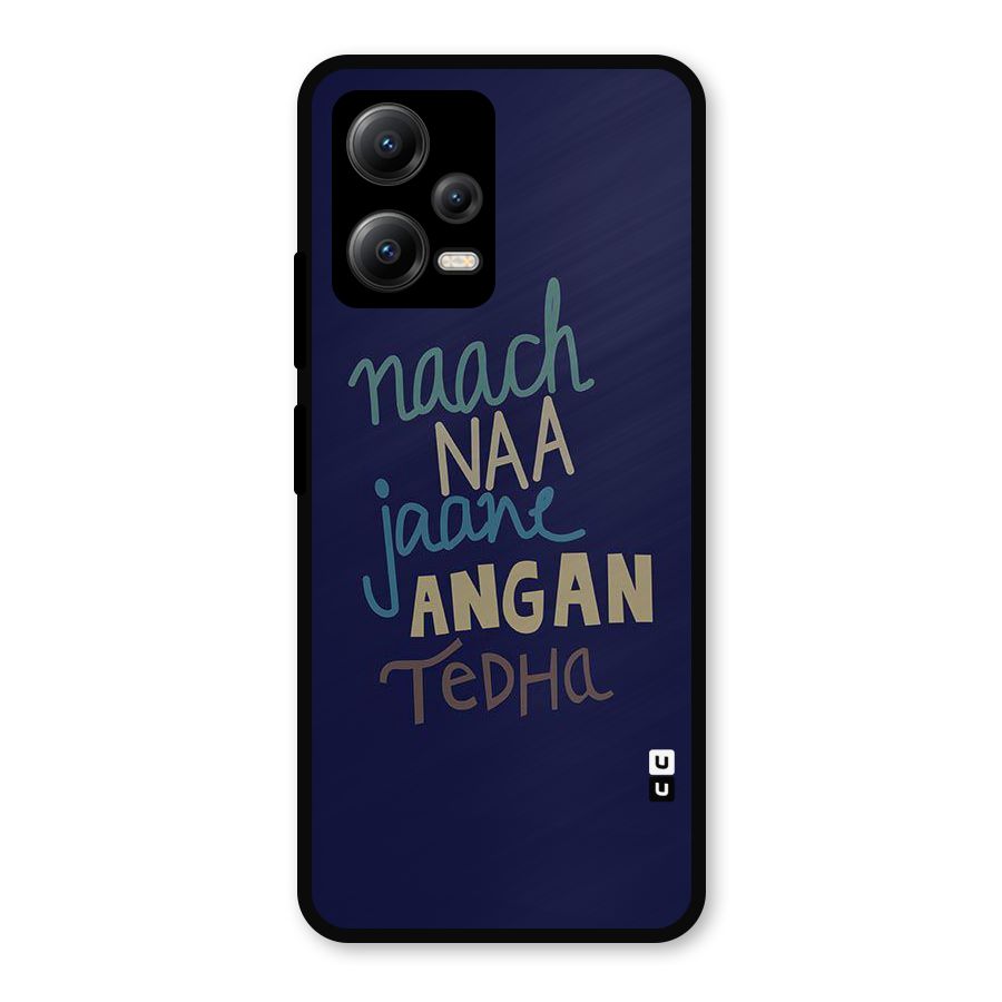 Dance Words Metal Back Case for Poco X5