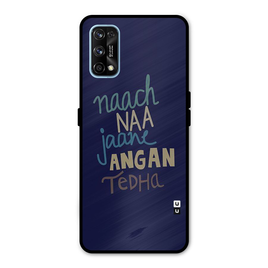 Dance Words Metal Back Case for Realme 7 Pro