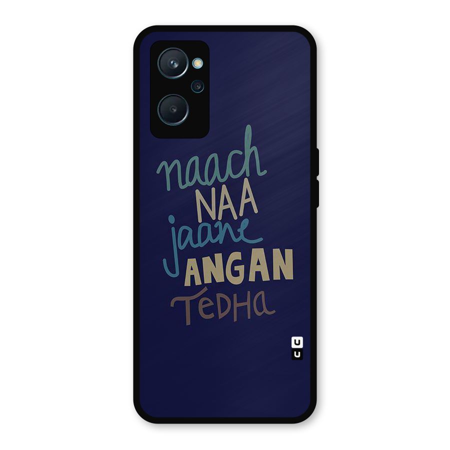 Dance Words Metal Back Case for Realme 9i