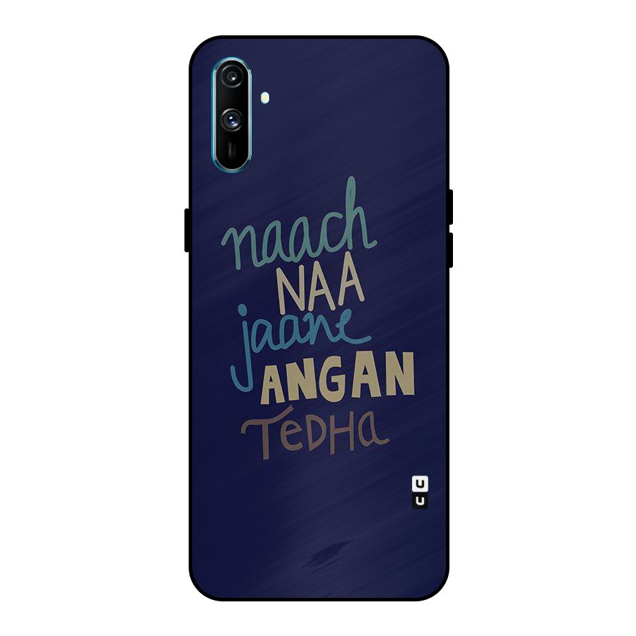 Dance Words Metal Back Case for Realme C3