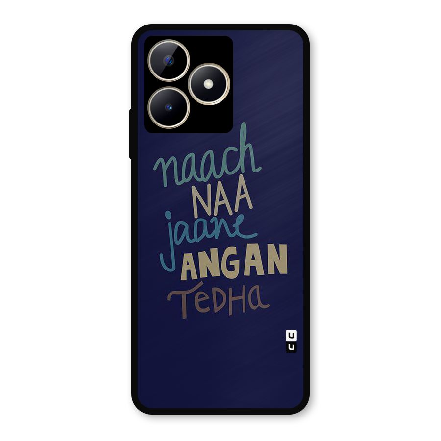 Dance Words Metal Back Case for Realme C53