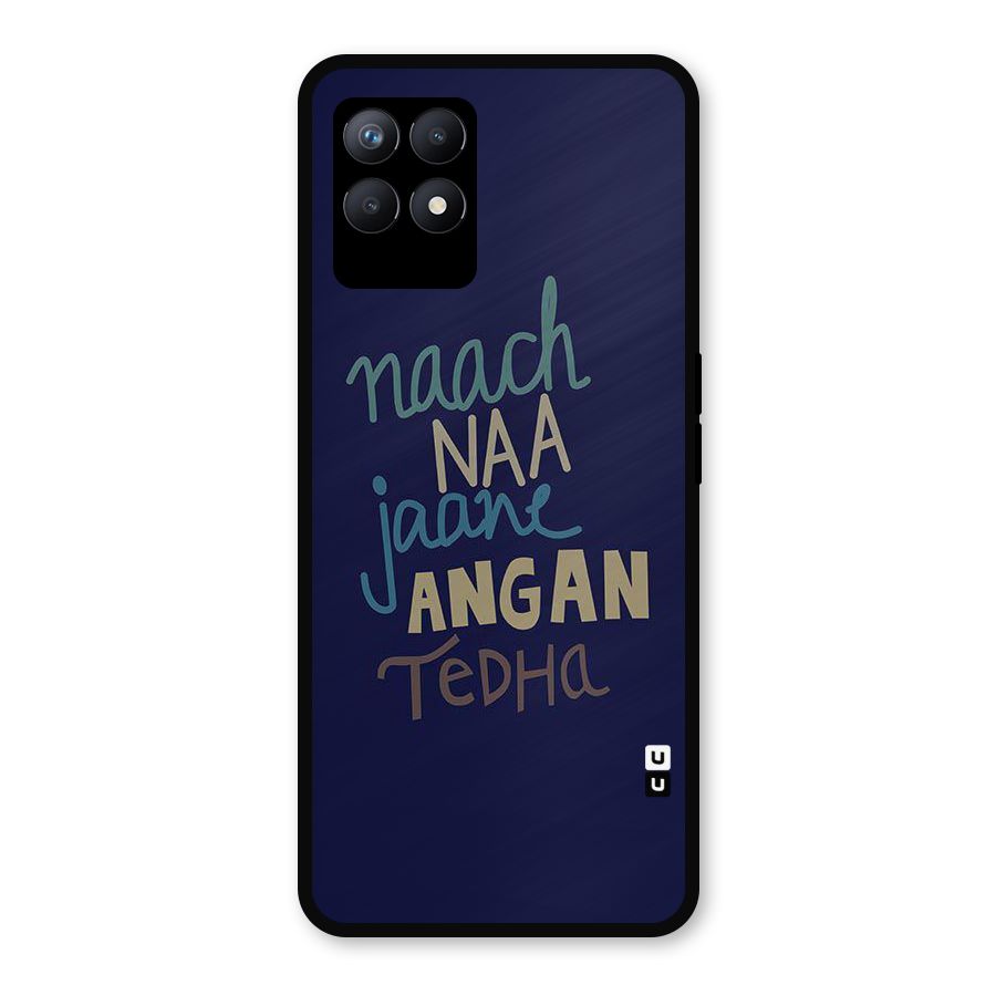 Dance Words Metal Back Case for Realme Narzo 50