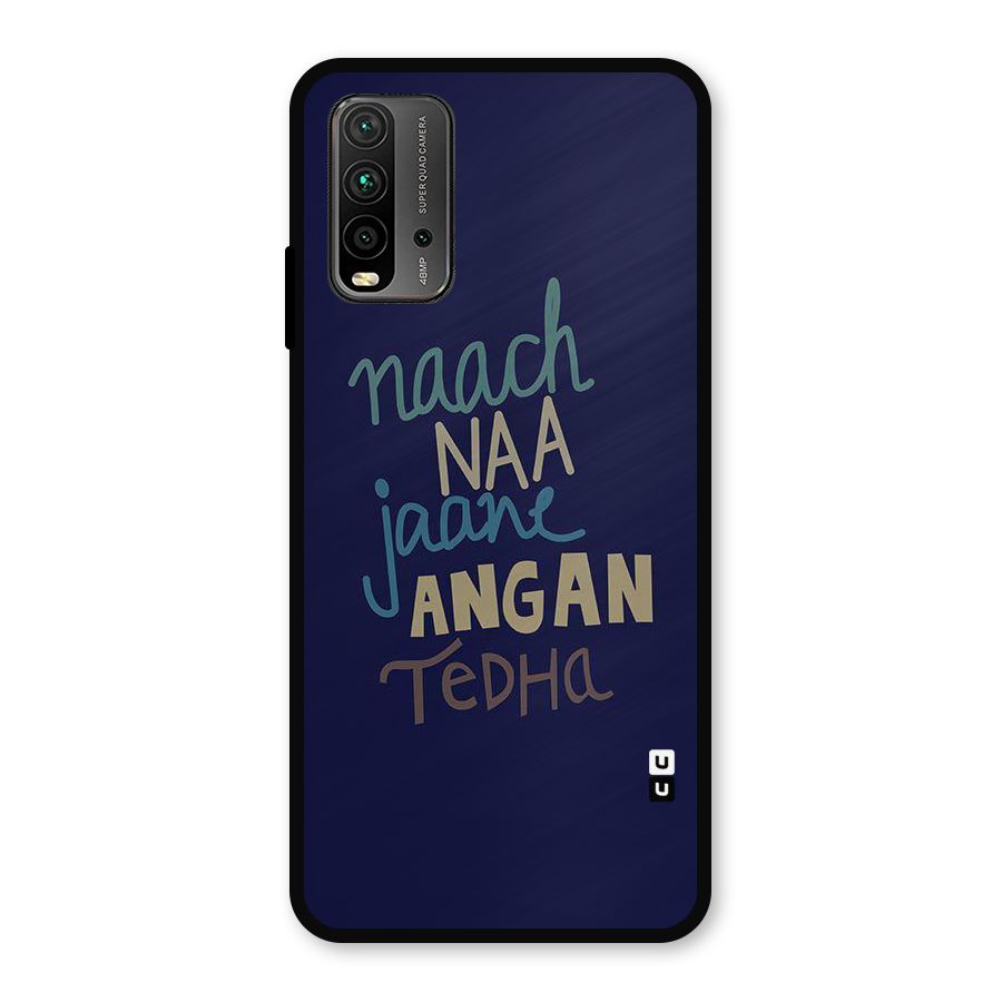 Dance Words Metal Back Case for Redmi 9 Power