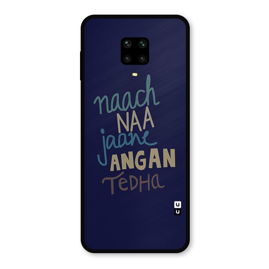 Dance Words Metal Back Case for Redmi Note 10 Lite