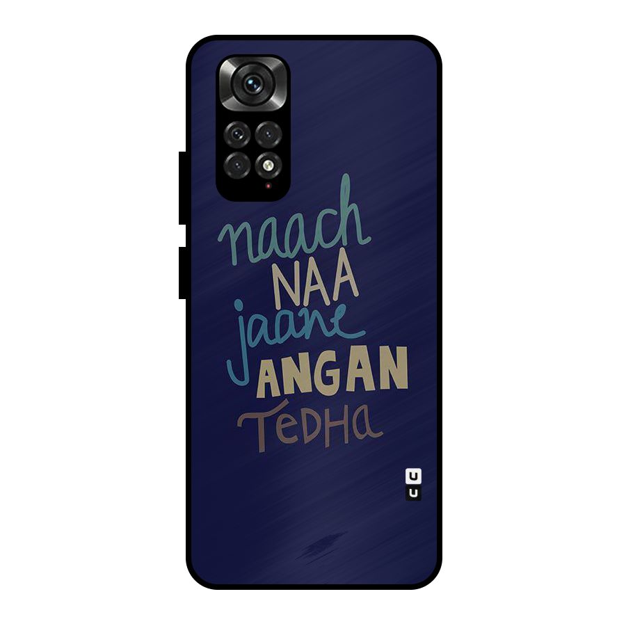 Dance Words Metal Back Case for Redmi Note 11 Pro Plus 5G