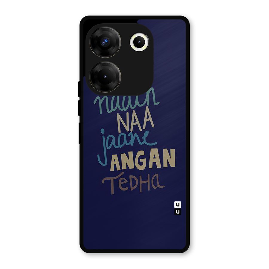 Dance Words Metal Back Case for Tecno Camon 20 Pro