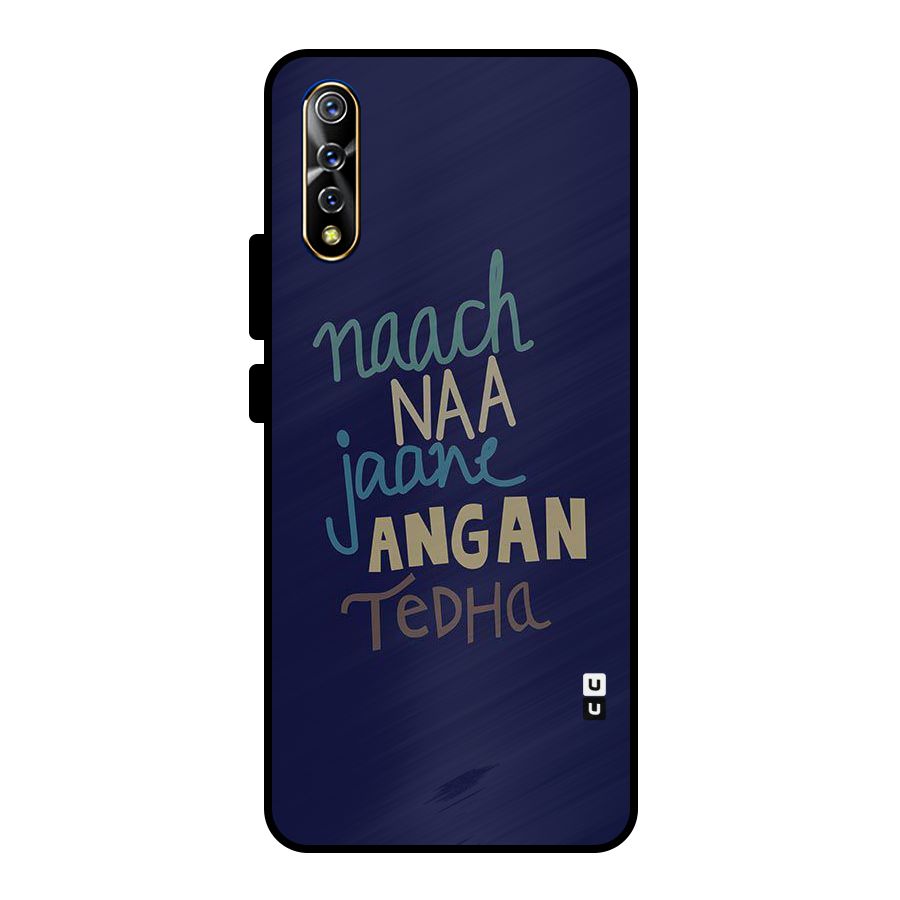 Dance Words Metal Back Case for Vivo S1