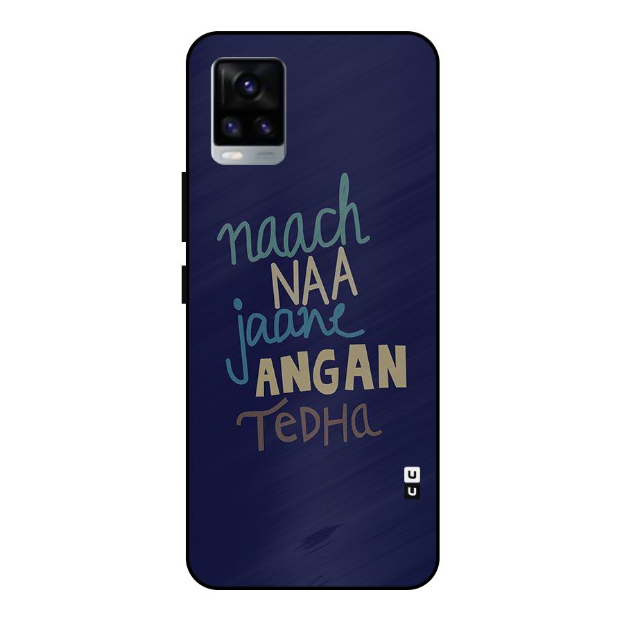 Dance Words Metal Back Case for Vivo V20 2021