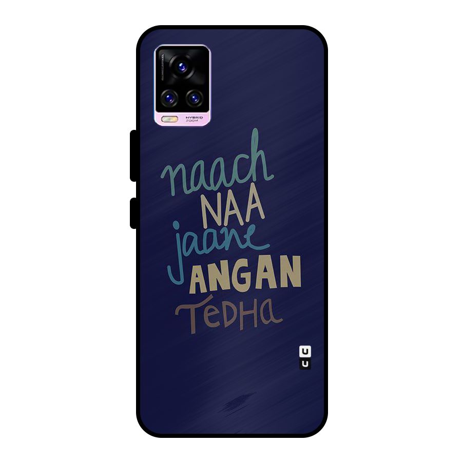 Dance Words Metal Back Case for Vivo V20 Pro