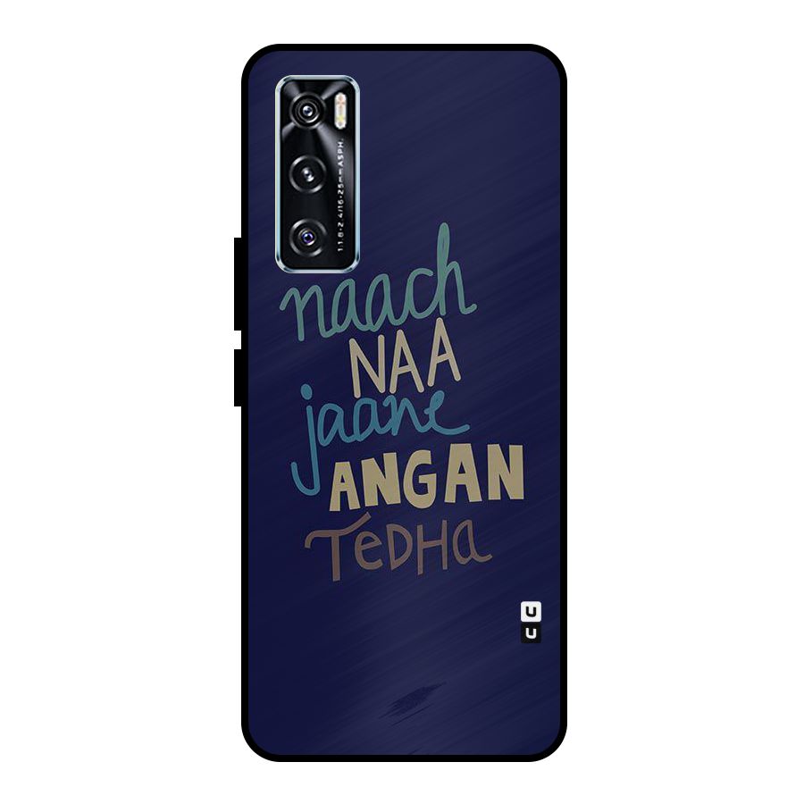 Dance Words Metal Back Case for Vivo V20 SE