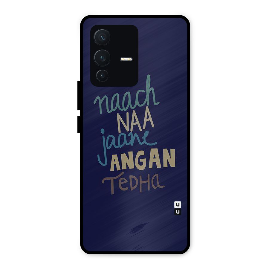 Dance Words Metal Back Case for Vivo V23 5G