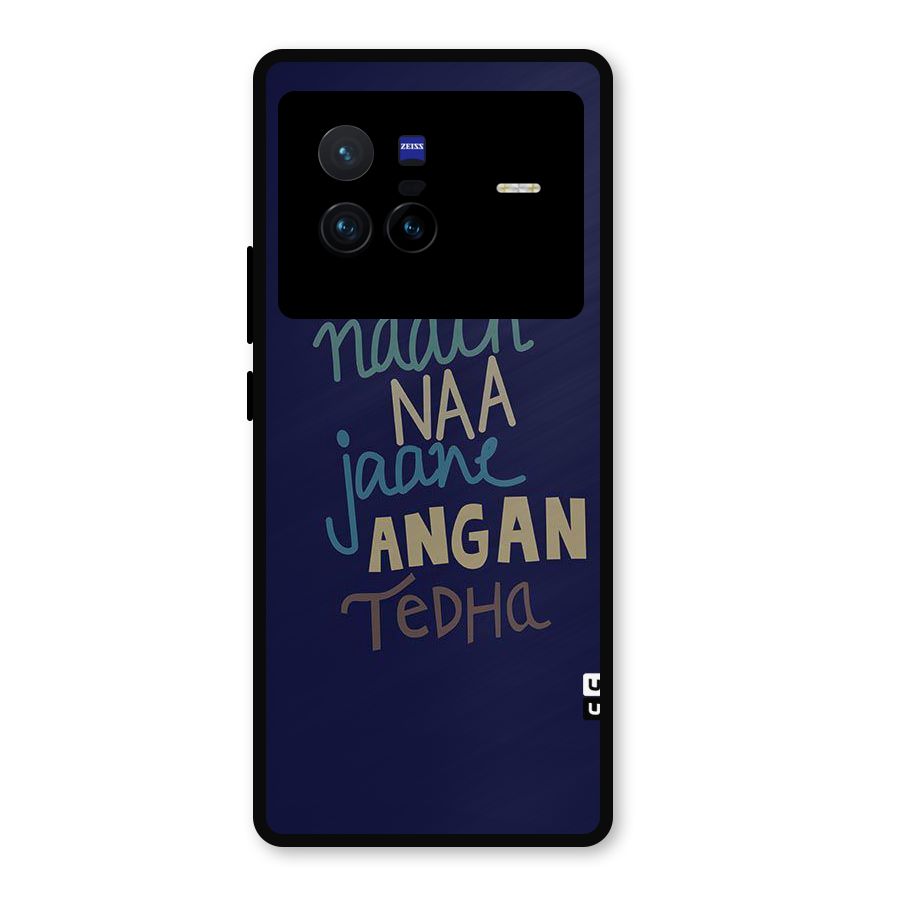 Dance Words Metal Back Case for Vivo X80