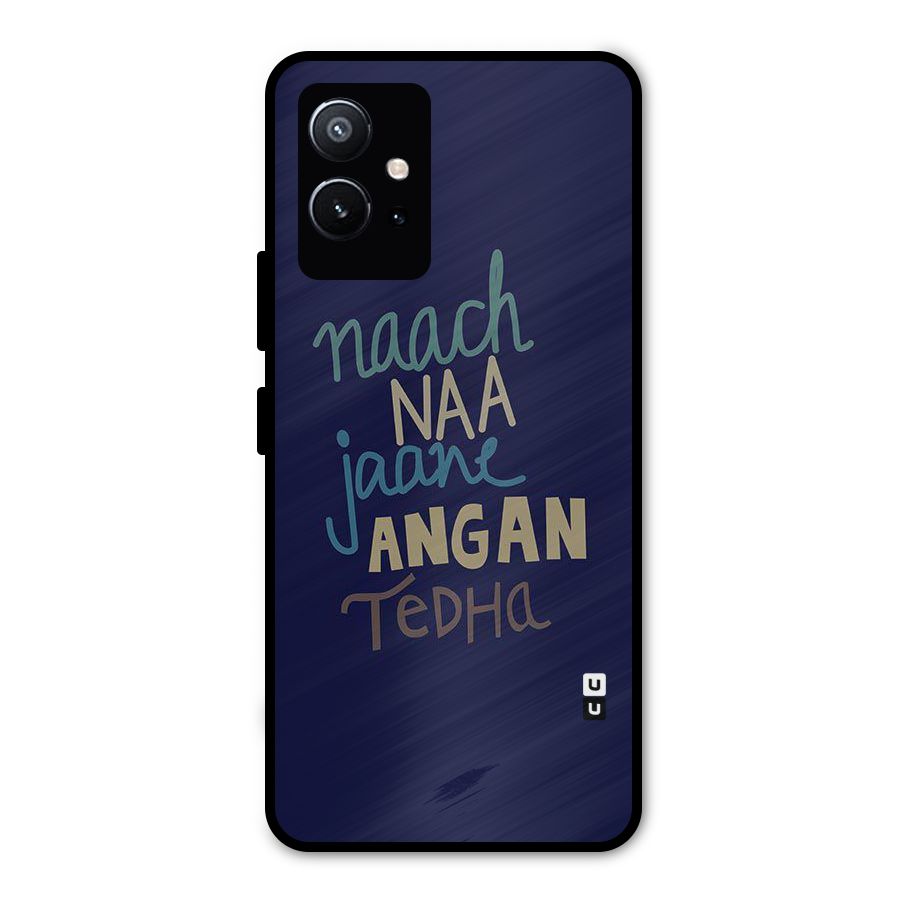 Dance Words Metal Back Case for Vivo Y75 5G