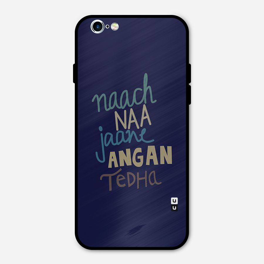 Dance Words Metal Back Case for iPhone 6 6s