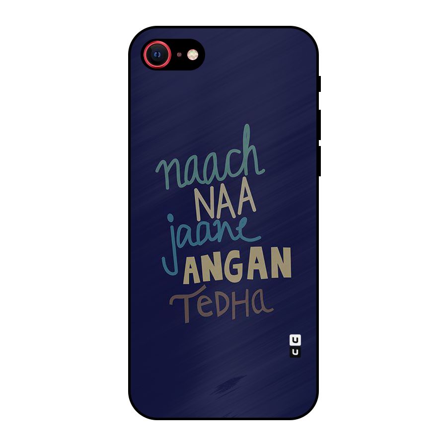 Dance Words Metal Back Case for iPhone SE 2022