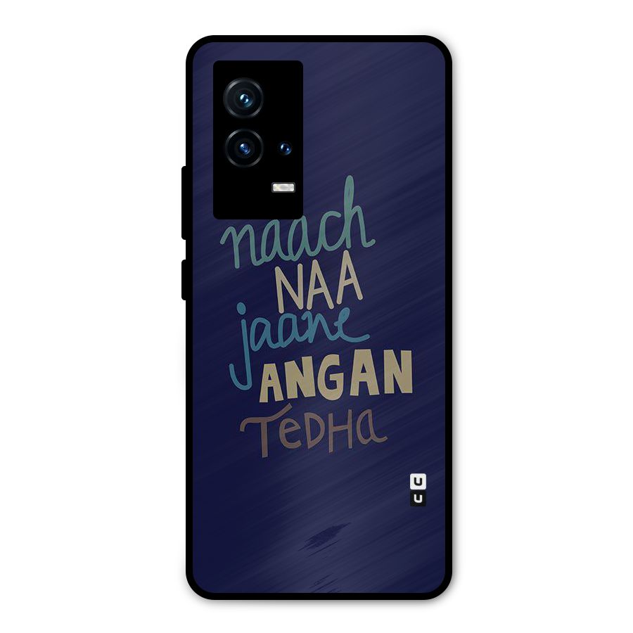 Dance Words Metal Back Case for iQOO 9 5G