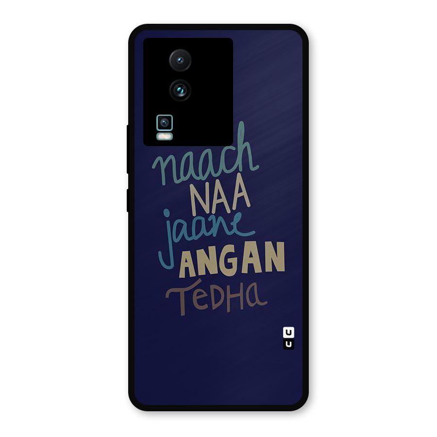 Dance Words Metal Back Case for iQOO Neo 7