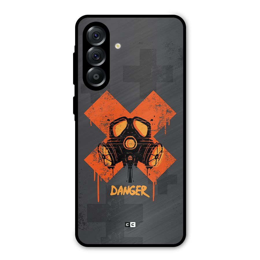 Danger Mask Metal Back Case for Galaxy A36