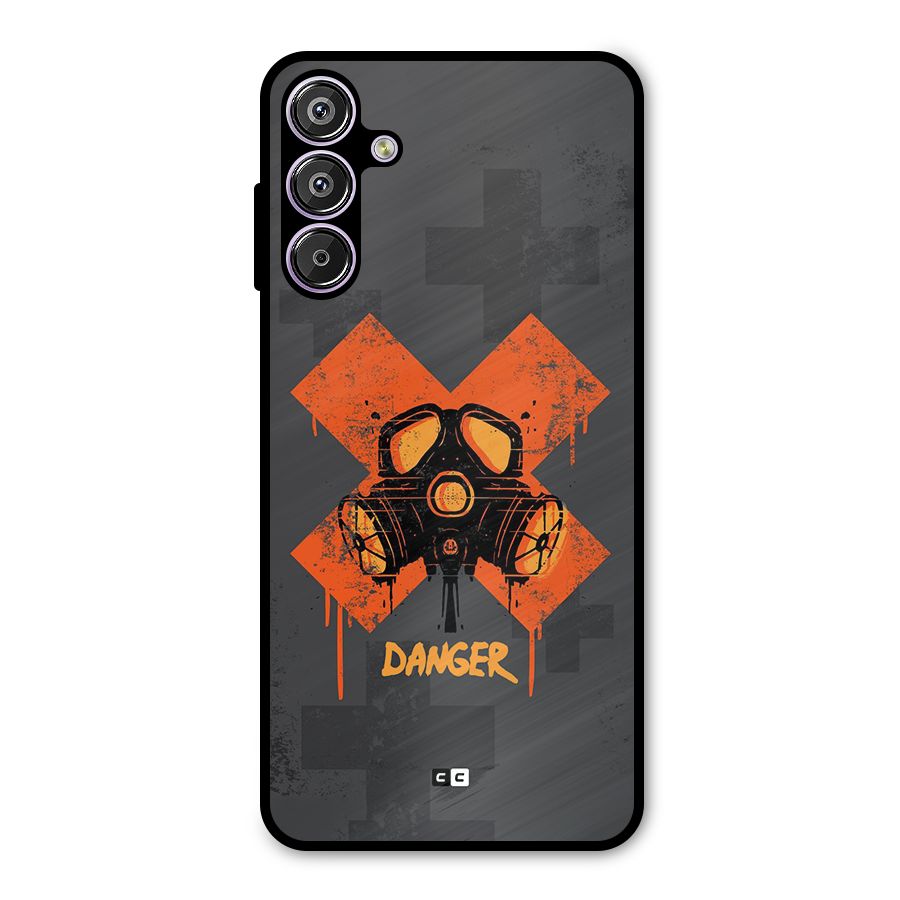 Danger Mask Metal Back Case for Galaxy F15