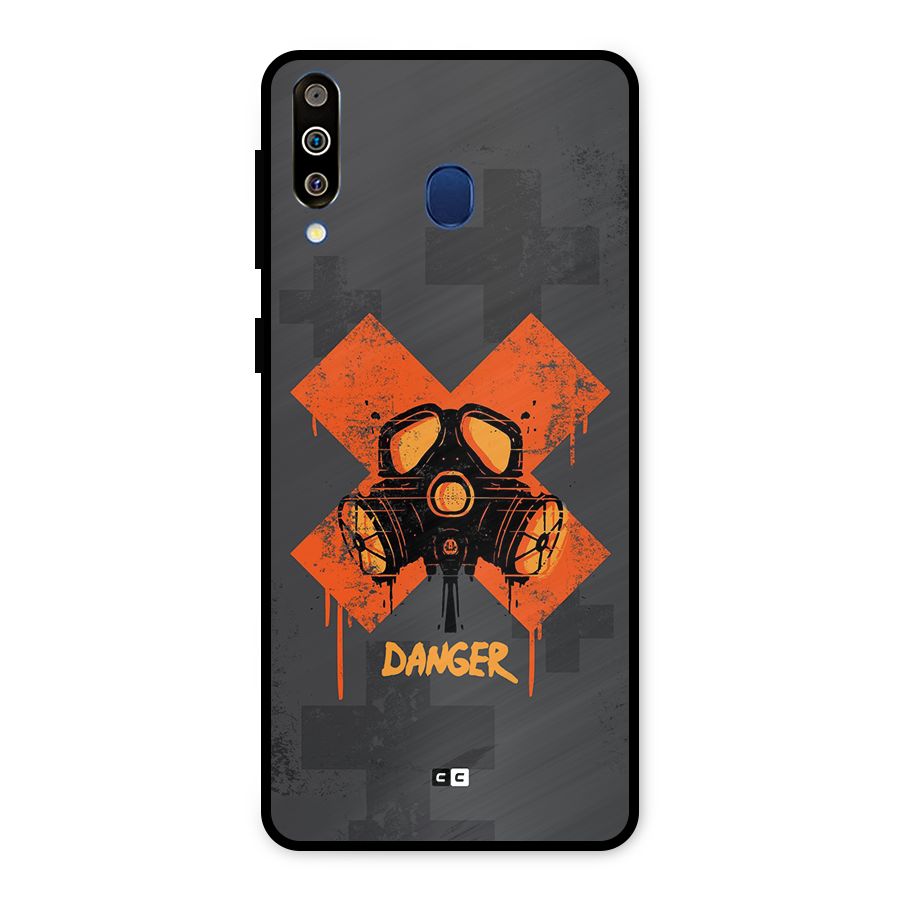 Danger Mask Metal Back Case for Galaxy M30