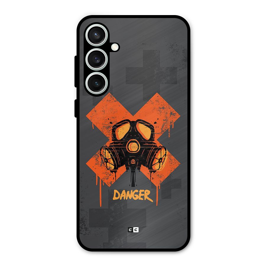 Danger Mask Metal Back Case for Galaxy S23 FE