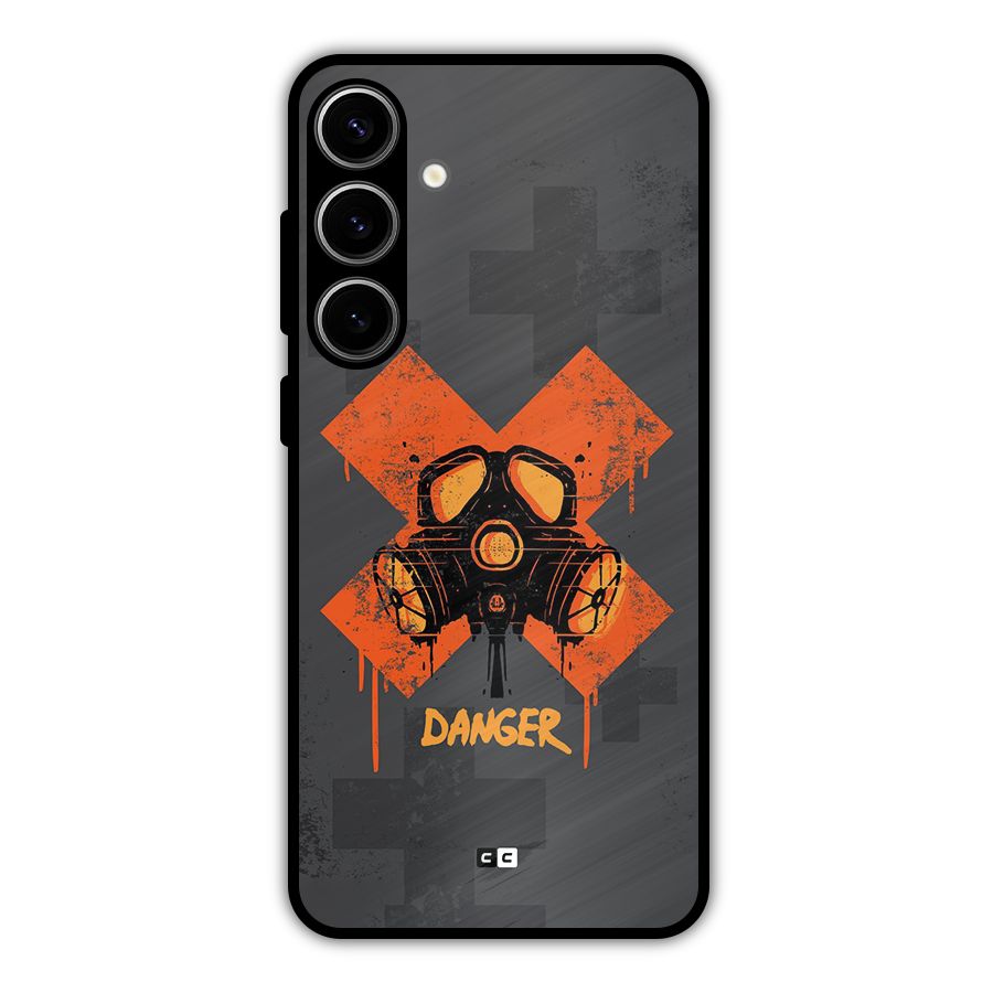 Danger Mask Metal Back Case for Galaxy S24 Plus