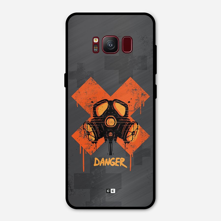 Danger Mask Metal Back Case for Galaxy S8