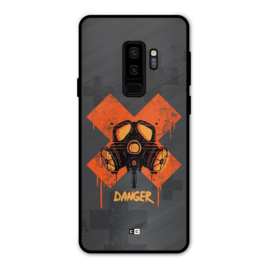 Danger Mask Metal Back Case for Galaxy S9 Plus