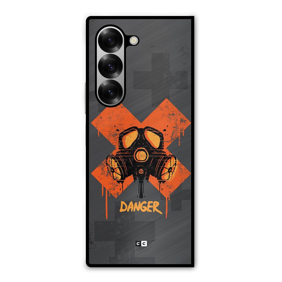 Danger Mask Metal Back Case for Galaxy Z Fold6