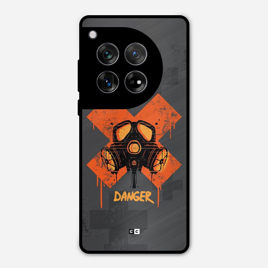 Danger Mask Metal Back Case for OnePlus 12