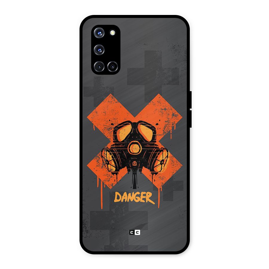 Danger Mask Metal Back Case for Oppo A52