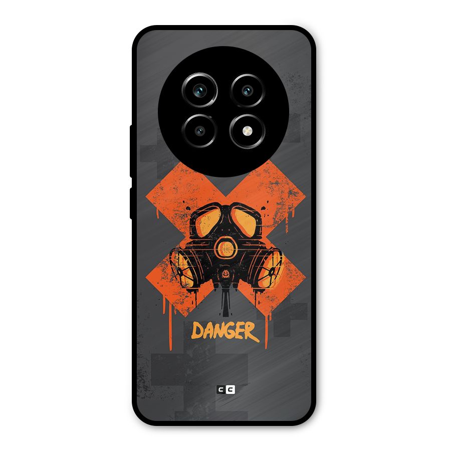 Danger Mask Metal Back Case for Realme 14 Pro Lite