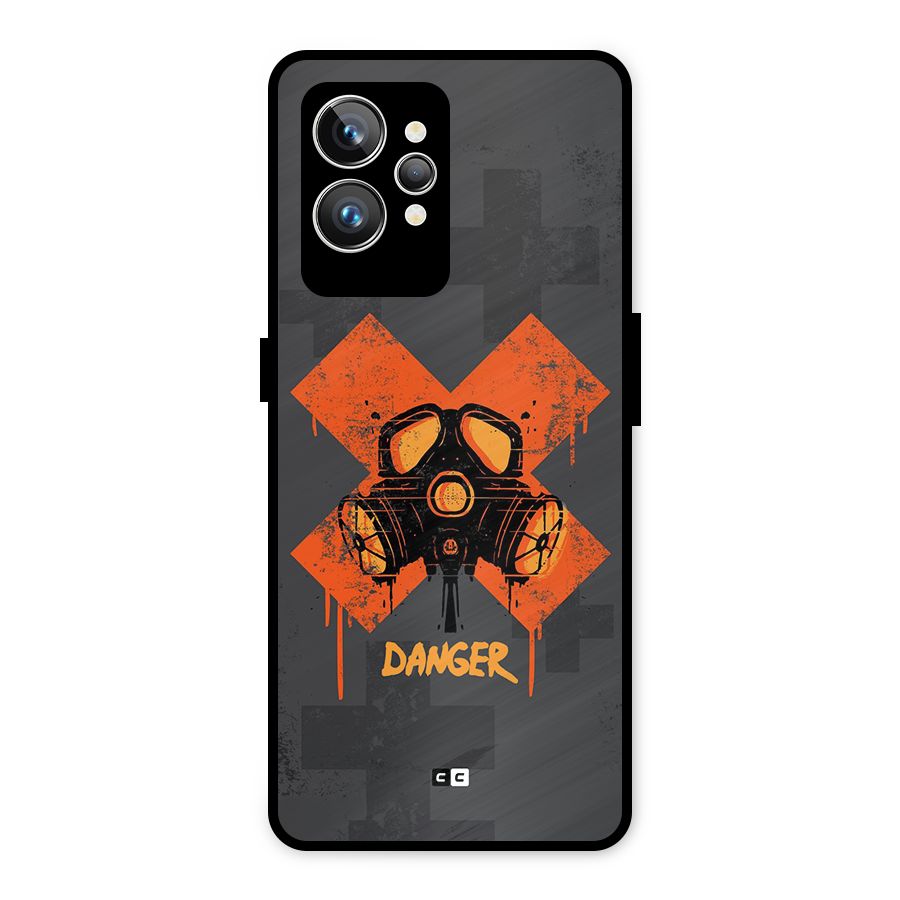Danger Mask Metal Back Case for Realme GT2 Pro