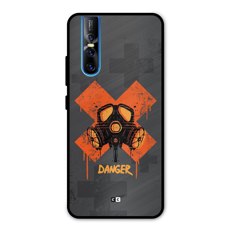 Danger Mask Metal Back Case for Vivo V15 Pro