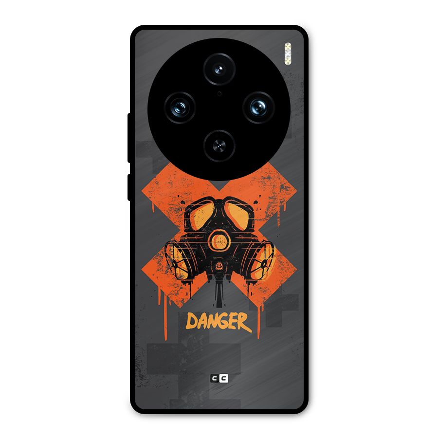 Danger Mask Metal Back Case for Vivo X100 Pro
