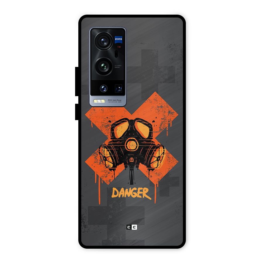 Danger Mask Metal Back Case for Vivo X60 Pro Plus