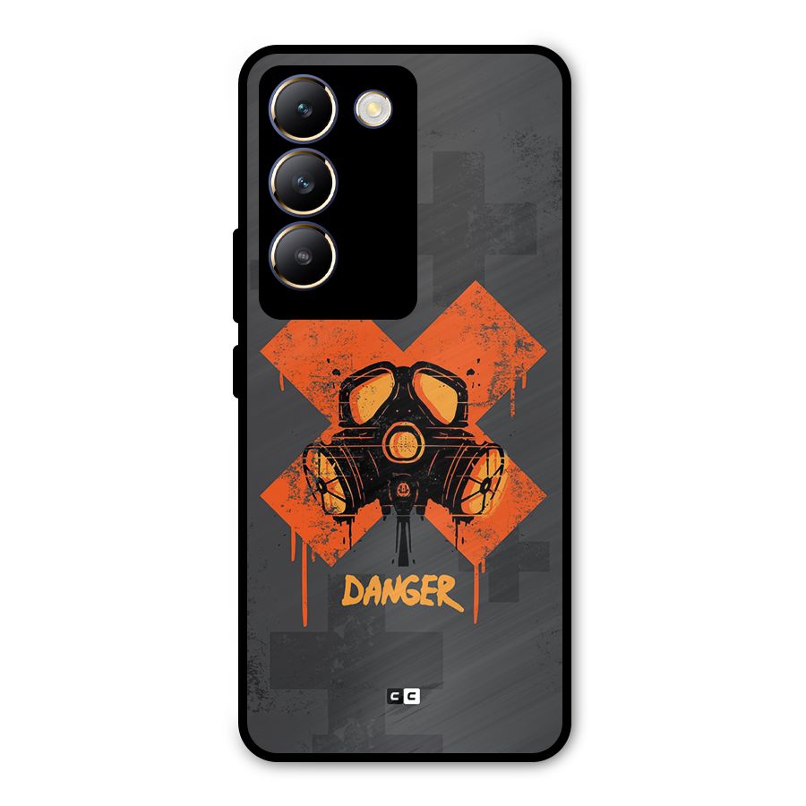 Danger Mask Metal Back Case for Vivo Y200e