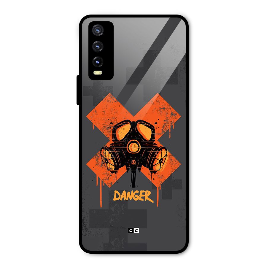 Danger Mask Metal Back Case for Vivo Y20g