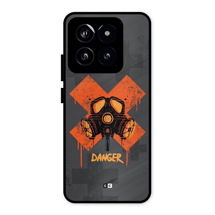 Danger Mask Metal Back Case for Xiaomi 14