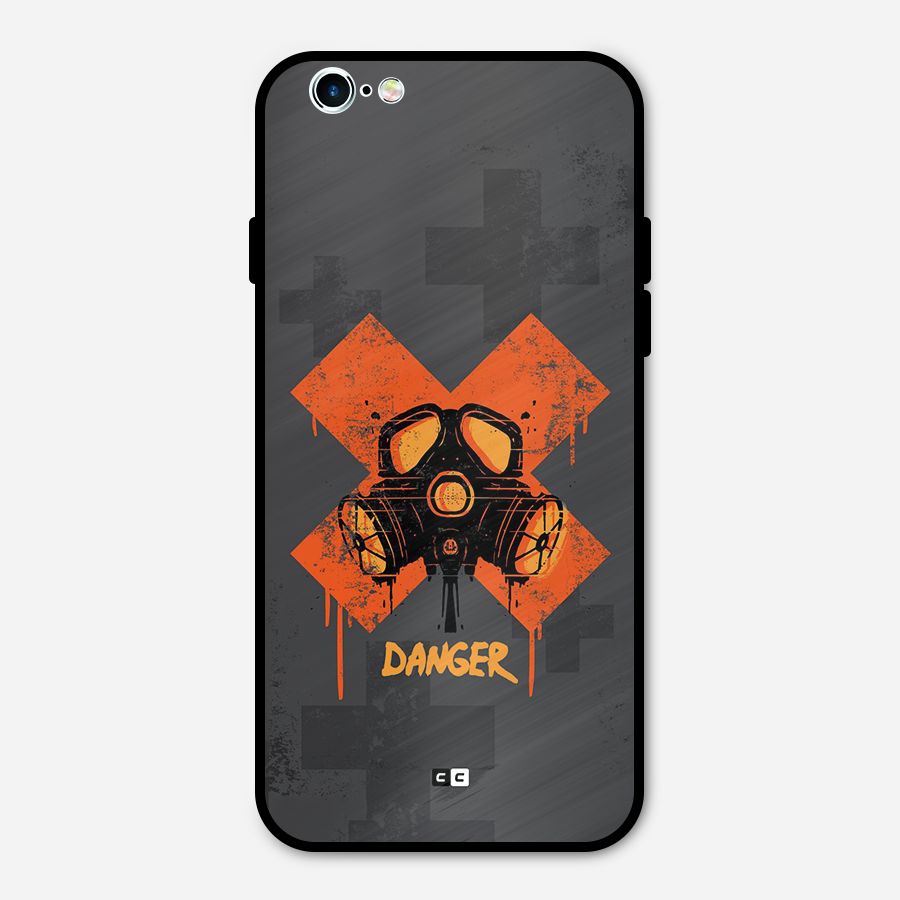Danger Mask Metal Back Case for iPhone 6 6s