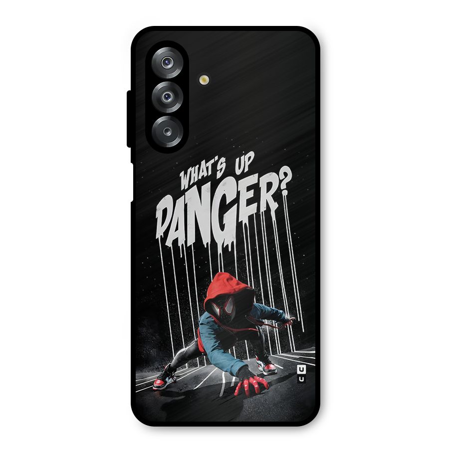 Danger Up Metal Back Case for Galaxy A26