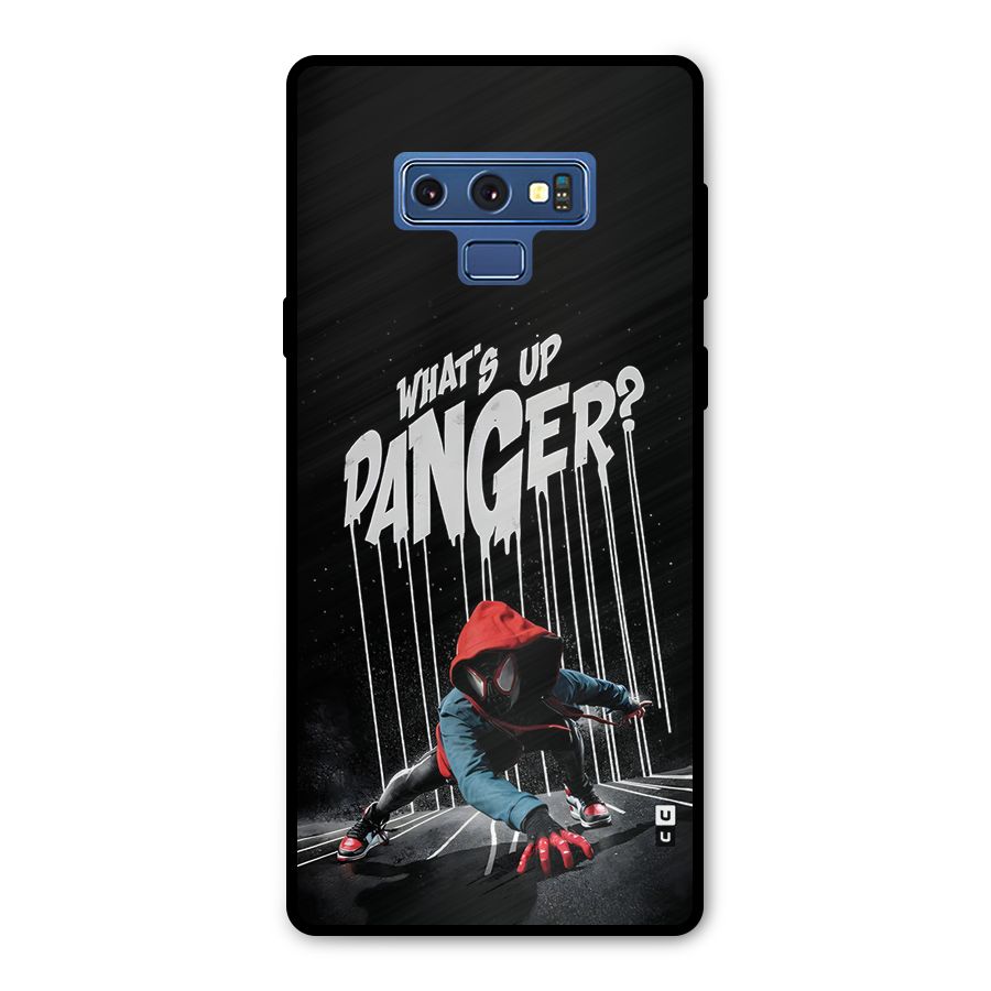 Danger Up Metal Back Case for Galaxy Note 9
