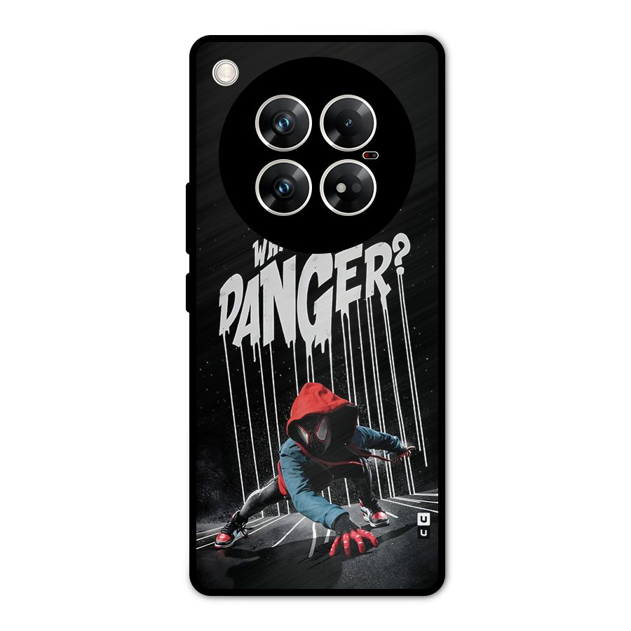 Danger Up Metal Back Case for Infinix Zero 40 5G
