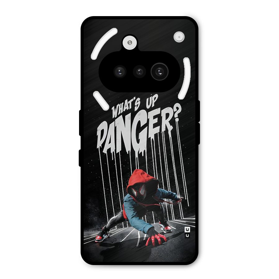 Danger Up Metal Back Case for Nothing Phone 3a