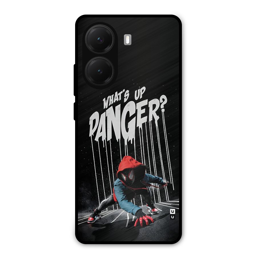 Danger Up Metal Back Case for Poco X7 Pro