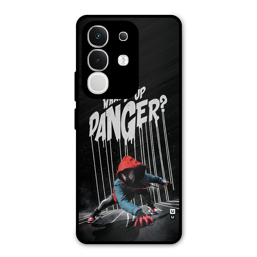Danger Up Metal Back Case for Vivo T4x