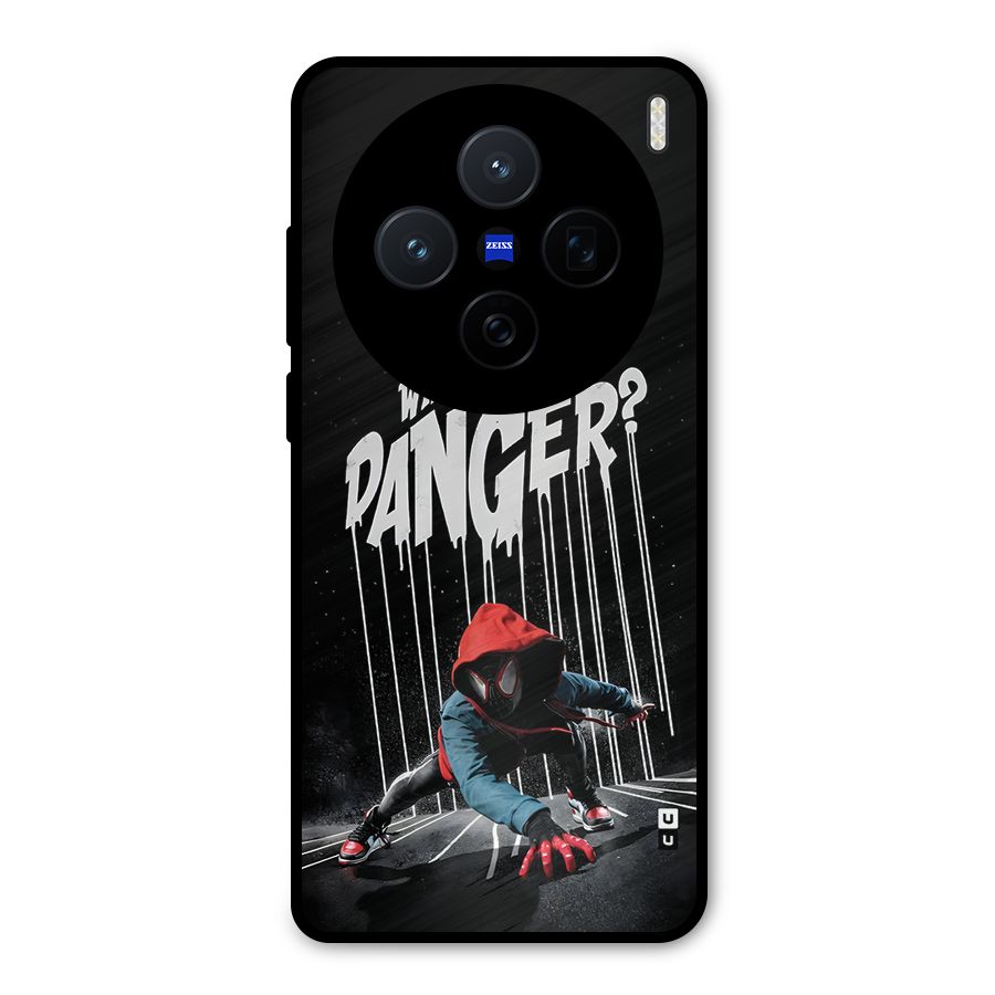 Danger Up Metal Back Case for Vivo X200