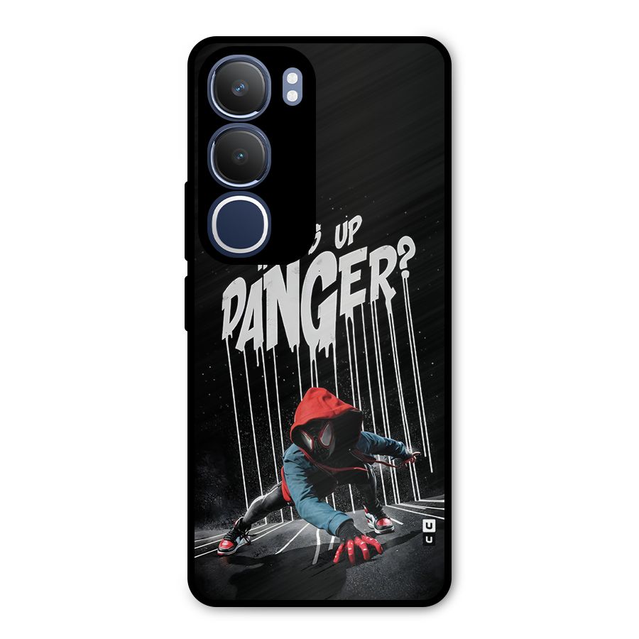 Danger Up Metal Back Case for Vivo Y29